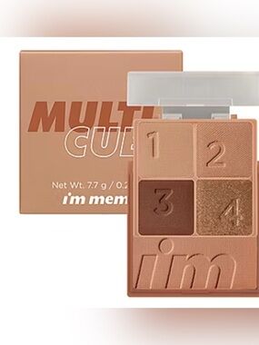 I'm Meme Multi Cube Eyeshadow Palette in Warm Neutrals - Shade Baked Ginger